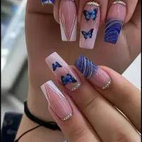 مدل ناخن برای عکاسی طرحای خاص