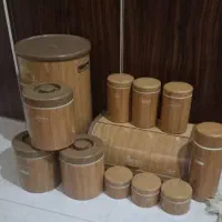 سرویس جای ادویه وحبوبات|ظروف نگهدارنده، پلاستیکی، یکبارمصرف|کرمانشاه, |دیوار