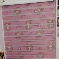 پرده زبرا دخترانه