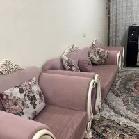 مبل هفت نفره  و بوفه در حد نو|مبلمان خانگی و میز عسلی|پیشوا, |دیوار