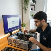 خدمات کامپیوتری و نصب مودم در منزل