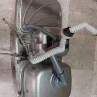 سینک ظرفشوئی استیل به ابعاد ۱۰۰ در۵۰
