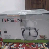 کتری قوری نو سفیدطلای