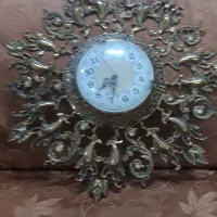 ساعت دیواری برنزی