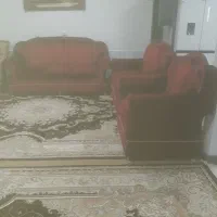 فروشی مبل شش نفره تمیز سالم بدون پارگی و شکستگی