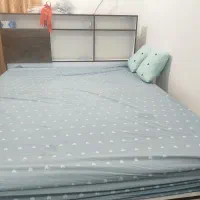 سرویس خواب دونفره با تشک.جنس تخت ام دی آف ترک هست.