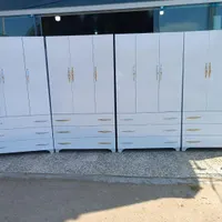 کمد لباس ملامینه 3 درب 3 کشو