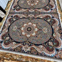 جفت فرش اهنین  ۹متری اصل تمام اکرلیک در حد نو