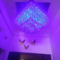 لوستر کریستالی کنترلی