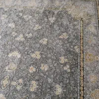 یک عدد فرش گل برجسته سالم