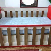 تخت کودک با تشک خوشخواب رویال