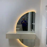 آینه نیم دایره|آینه|مشهد, یاس|دیوار