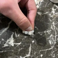 انگشتر نقره دست ساز