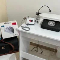 سوهان برقی استرانگ و یووی فن و میز ناخن