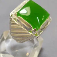 انگشتر یشم طبیعی