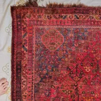 قالیچه دست باف قدیمی عتیقه