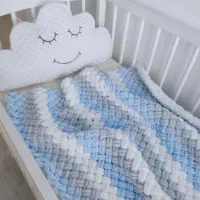 پتو دست بافت الیز پافی|رختخواب، بالش، پتو|تهران, نصرت|دیوار