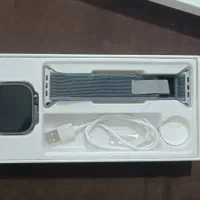 ساعت هوشمند همراه با بند زاپاس ، سیم شارژر و جعبه|ساعت|برازجان, |دیوار