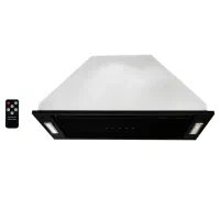 هود مخفی کف شیشه ای مشکی