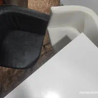 میز غذاخوری چهار نفره مربع بهمراه چهار صندلی