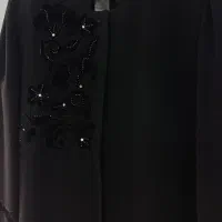 مانتو مجلسی کرپ کاملا مشکی|لباس|محمدشهر, شهرک پیام (مهرالبرز)|دیوار
