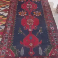 دو تا فرش قدیمی دست بافت و گلیم