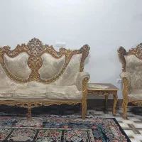 مبل 9نفره سلطنتی|مبلمان خانگی و میز عسلی|خرم‌آباد, |دیوار