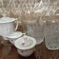 میوه خوری کریستال فرانسوی|ظروف سرو و پذیرایی|زاهدان, |دیوار