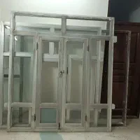 پنجره آلومینیوم در حد نو|مصالح و تجهیزات ساختمان|تربت‌حیدریه, مظفریه|دیوار