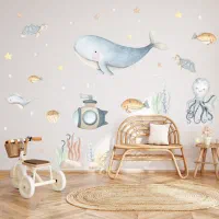 فروش قسطی برچسب دیواری اتاق کودک- استیکر اتاق کودک|اسباب و اثاث بچه|تهران, دبستان|دیوار