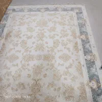 فرش ۶ متری ۱۲۰۰ شانه طلاکوب اصل