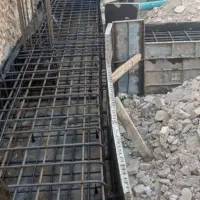 بتن ریزی  ،المتور بندی  ،  جوشکاری اسکلت