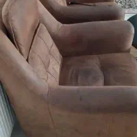 مبل چرم|مبلمان خانگی و میز عسلی|یزد, |دیوار