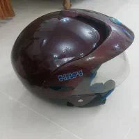 کلاه کاست هیوا بدون فک قهوه ای