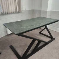 میز مدیریت با سنگ گرانیت سبز|مبلمان اداری|خمینیشهر, |دیوار