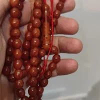 تسبیح کهربا سندلوس کهنه|کلکسیون اشیاء عتیقه|مهاباد (آذربایجان غربی), |دیوار