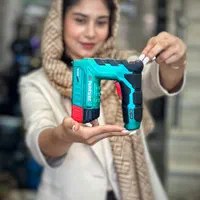 منگنه آلمان پارکساید  دریل بتن کن اینورتر میخ کوب|ابزارآلات|رشت, بلوار گیلان|دیوار