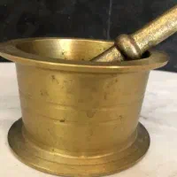 هاون برنجی قدیمی