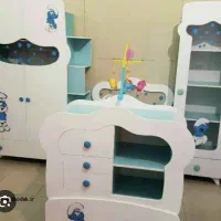 سرویس خواب نوزاد نوجوان برند ساحل چوب در حد نو