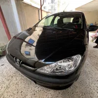 ۲۰۶ مدل ۱۳۹۵ مشکی بی رنگ|خودرو سواری و وانت|چالوس, |دیوار