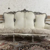 فروش مبل ۷ نفره کلاسیک چوب راش