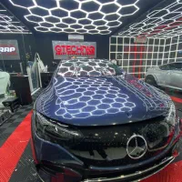 شیشه دودی نانو سرامیک/گلس داشبرد/در محل/سیارتضمینی