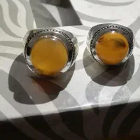 انگشترهای زرد یمنی، بصورت جفت، خاص و کلکسیونی|جواهرات|مشهد, کوشش|دیوار