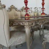 میزنهارخوری ۸ نفره ۶ عددصندلی