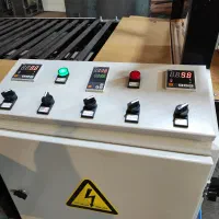 دستگاه شیرینگ پک نوار نقاله زنجیری با اینوتر