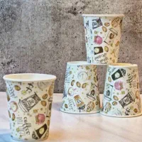 لیوان کاغذی ۱۸۰ و ۲۲۰