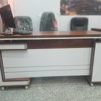 فروش چند میز و صندلی مدیریت انتظار دفتر ساختمانی|مبلمان اداری|همدان, |دیوار