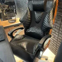 مبلمان اداری مشکی رگه|دفتر کار|کرج, کارخانه قند|دیوار