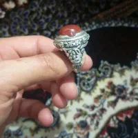 انگشتر نقره کار دست