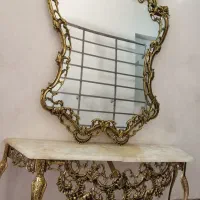 آینه کنسول برنزی